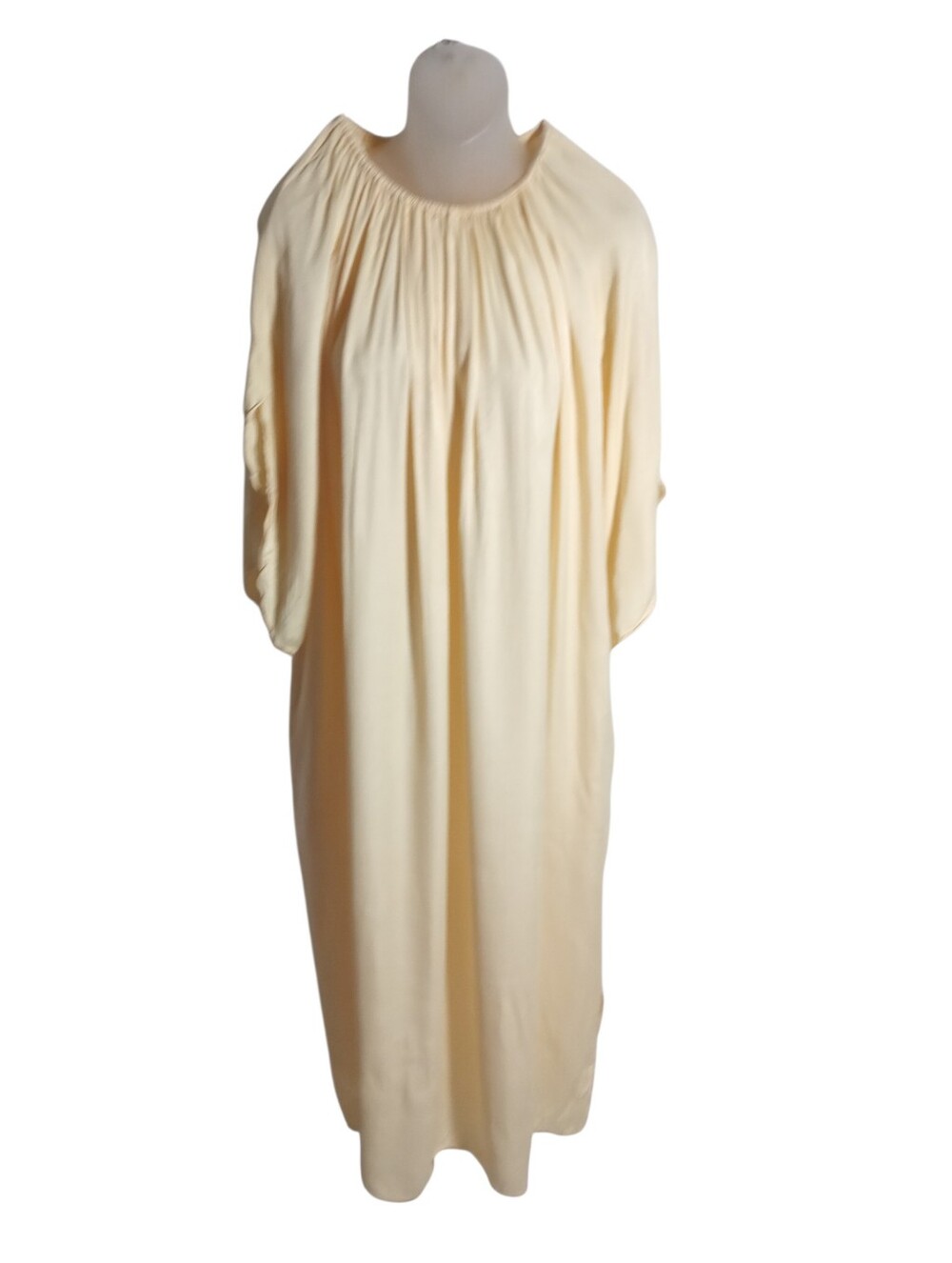 COS Cream Midi Caftan Dress - Picture 2 of 10